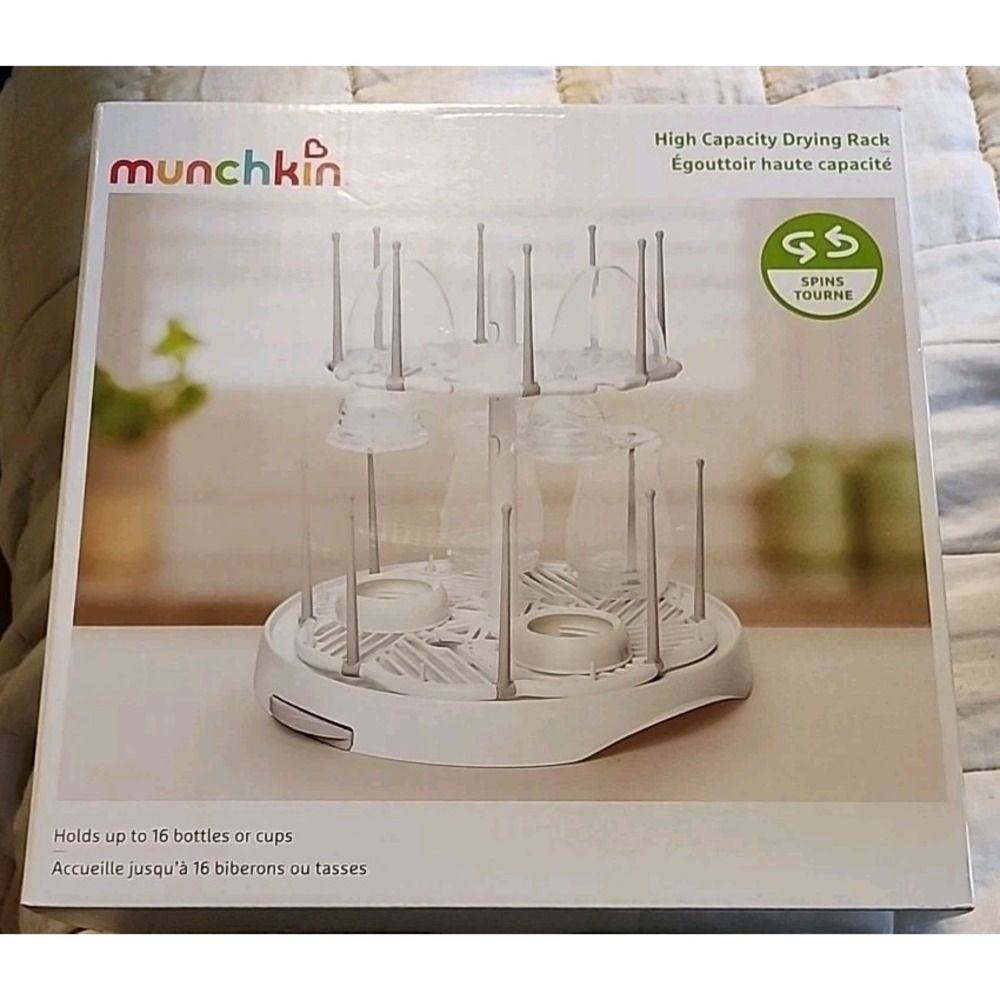 Munchkin High‎ Capacity Drying Rack, White
